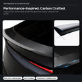 Model Y Juniper Dry Carbon Fiber Rear Exterior Accessories Kit (3-Piece) - Tesery Official Store