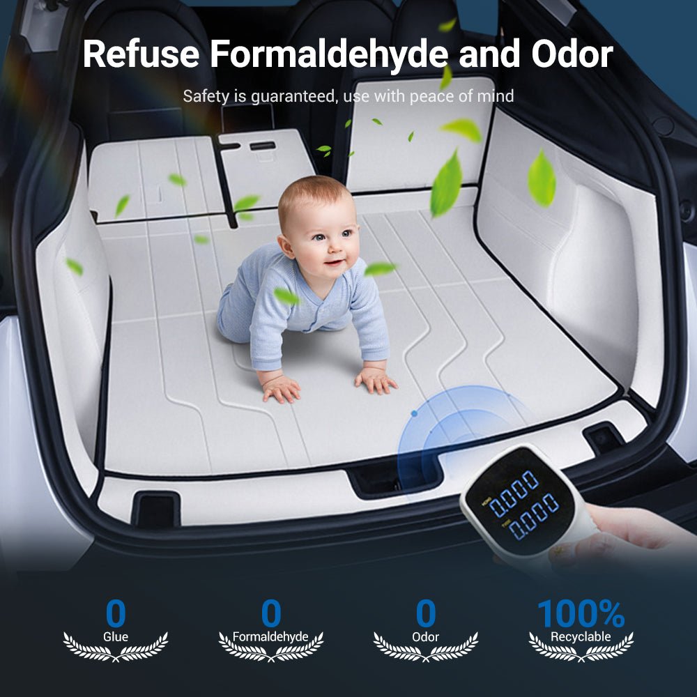 Nappa Leather Trunk Mat for Model Y Juniper (7 PCS) - Tesery Official Store