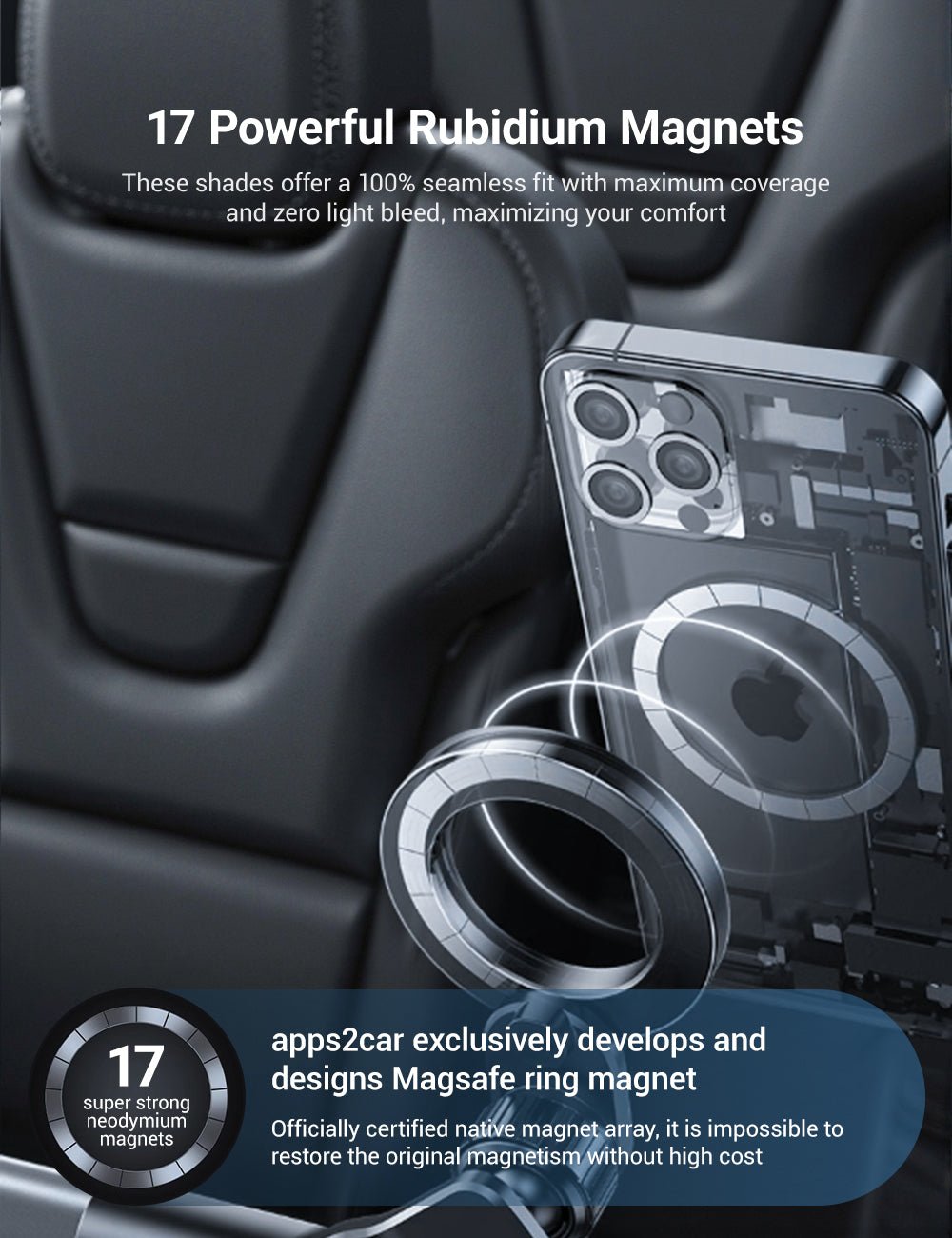 Phone Holder & 12V Adapter for Model 3/Y - Tesery Official Store