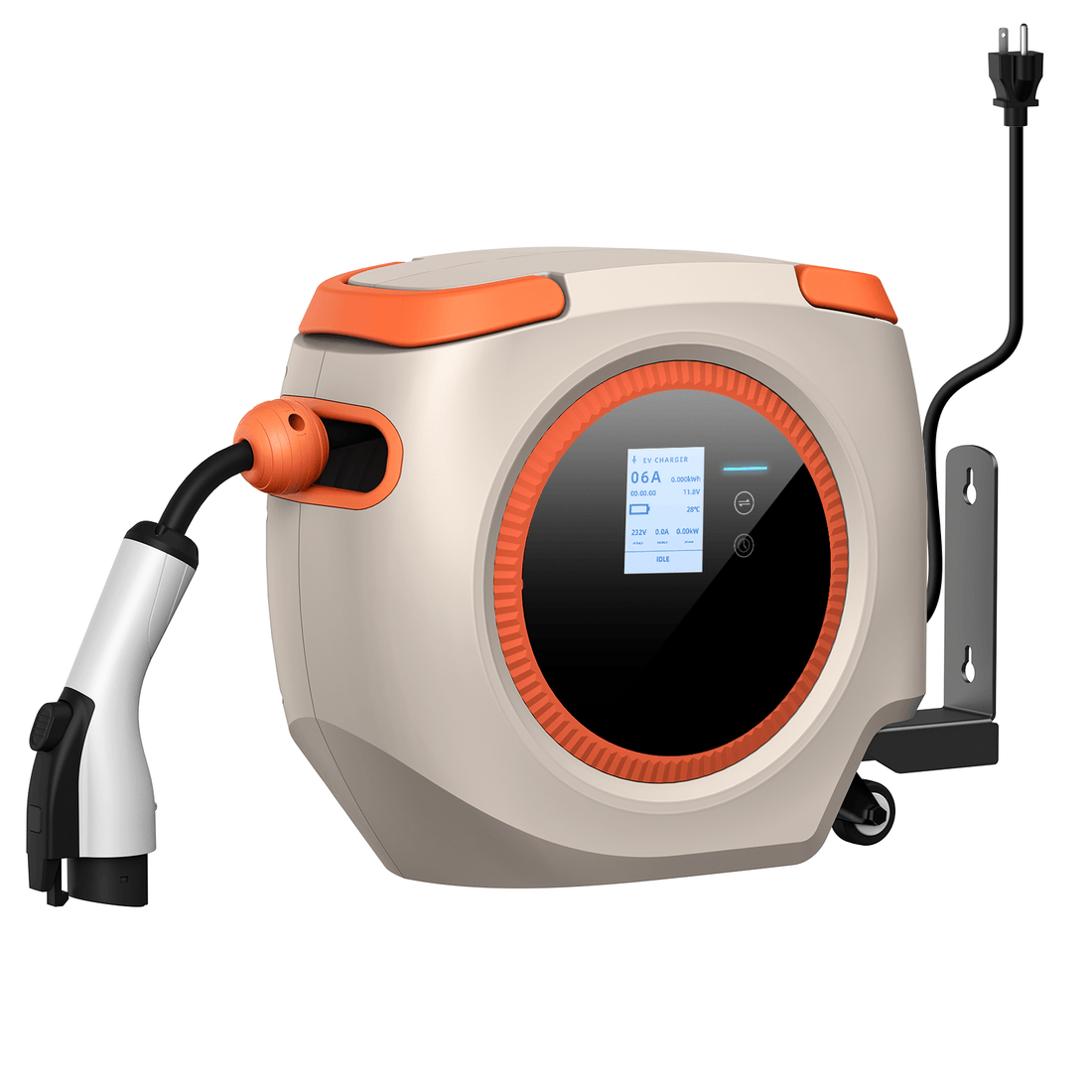 Portable EV Charger | 3.5KW AC | APP Control Wallbox - Tesery Official Store