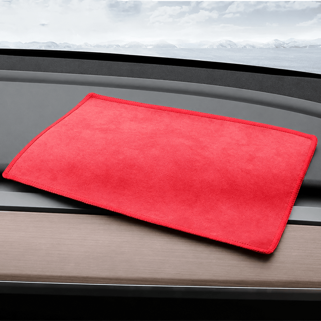 Premium Dual-Sided Microfiber Towel | 8x Absorbent | Coral Velvet + Suede | 28×20cm - Tesery Official Store