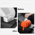 Pumpkin Shaped Silicone Tissue Box l Fit for Tesla Model 3/Y/S/X - Tesery Official Store