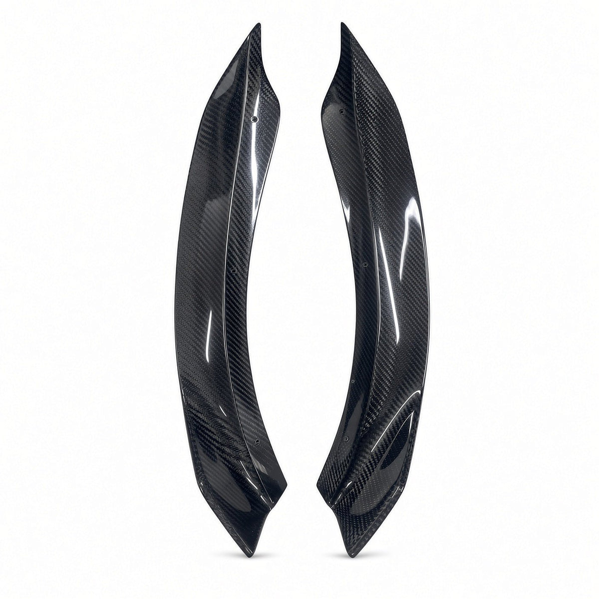 Real Carbon Fiber Front Bumper Corner Trim for Model Y Juniper / Model 3 Highland - Tesery Official Store