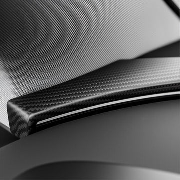 Real Dry Carbon Fiber Dashboard Cover Overlay for Model 3 Highland & Model Y Juniper - Tesery Official Store