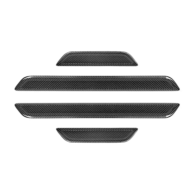 Real Dry Carbon Fiber Door Sill Strip Overlay for Model 3/Y - Tesery Official Store
