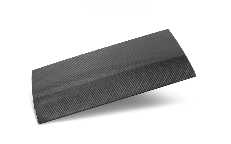 Real Dry Carbon Fiber Glove Box Cover Overlay for Model Y / 3 - Tesery Official Store