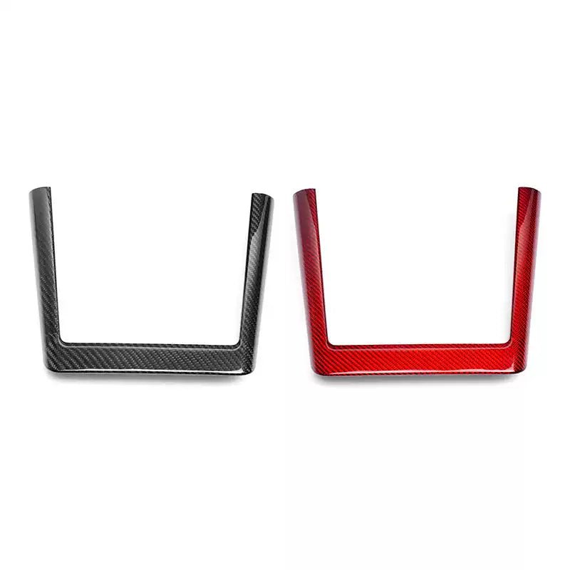 Real Dry Carbon Fiber Wireless Charging Frame for New Model Y & Model 3 Highland - Tesery Official Store