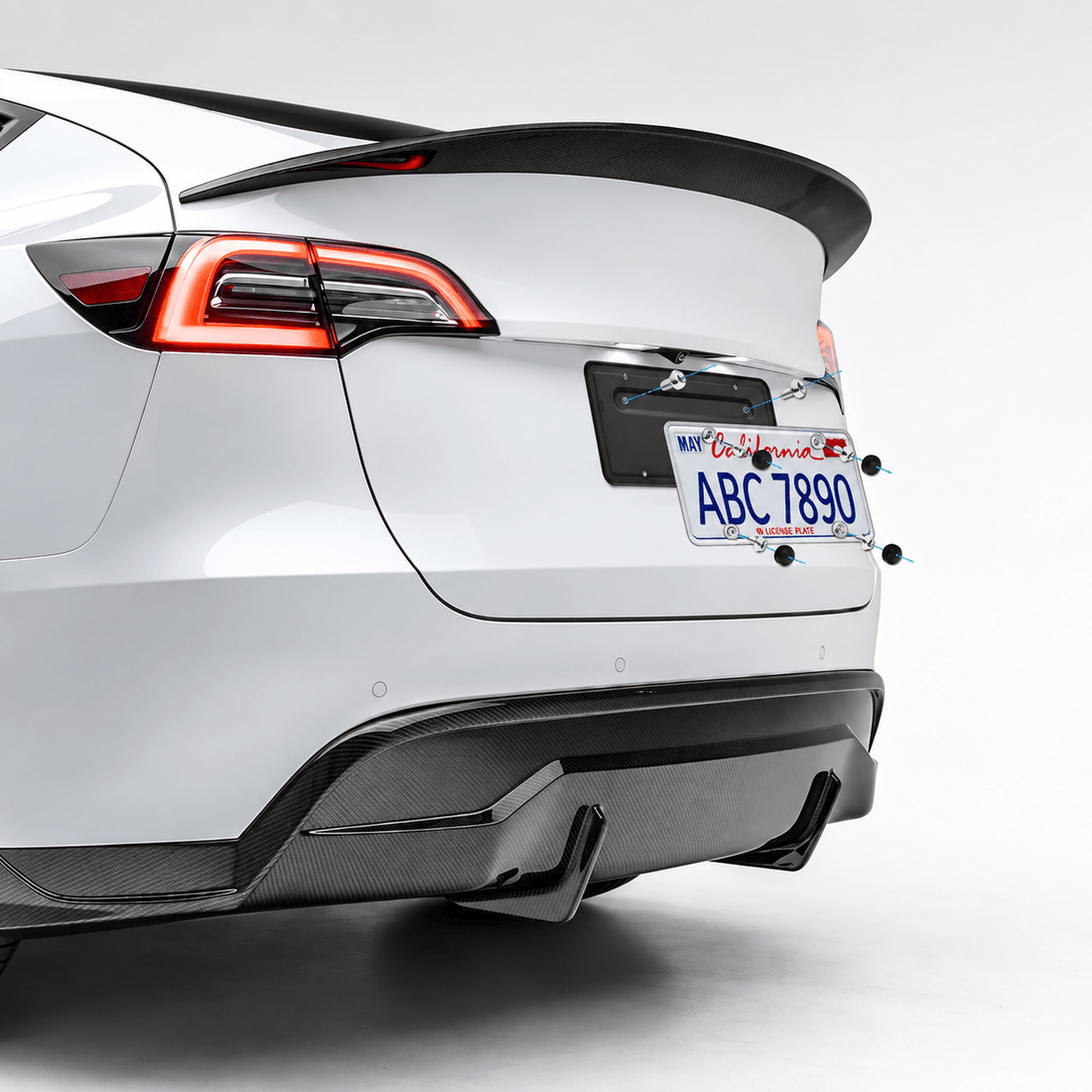 Rear License Plate Bracket for Tesla Model 3/Y | US & EU - Tesery Official Store