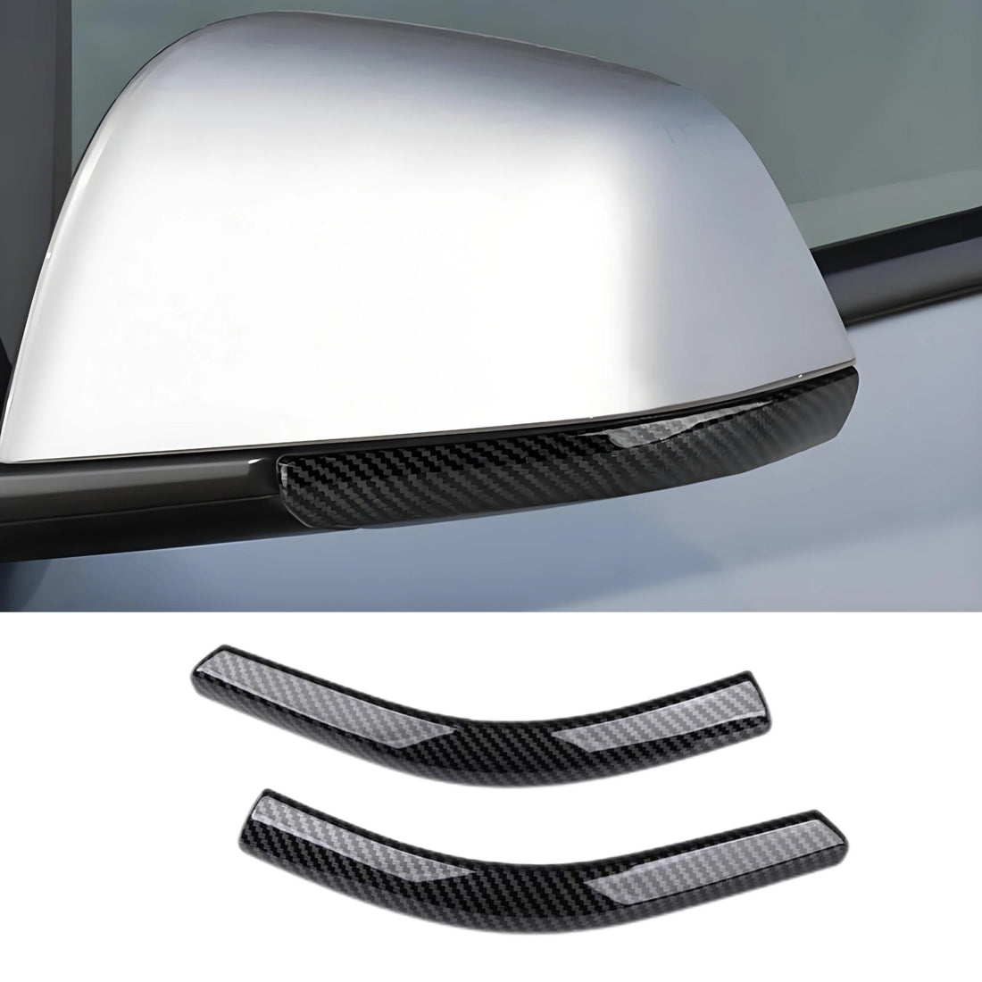 Rearview Mirror Anti - Collision Strip for Tesla Model 3/Y - Tesery Official Store
