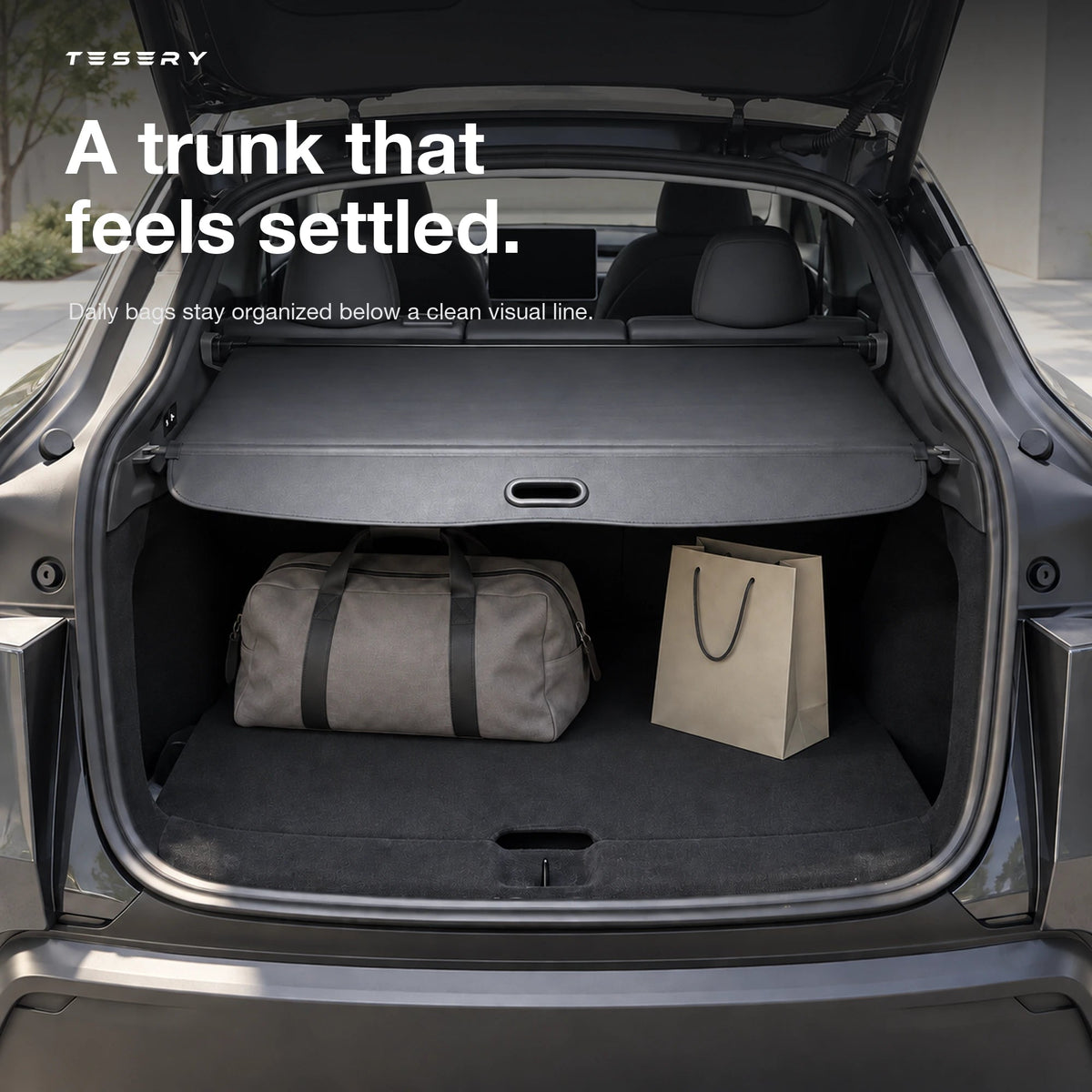 Retractable Cargo Cover for Model Y Juniper - Tesery Official Store