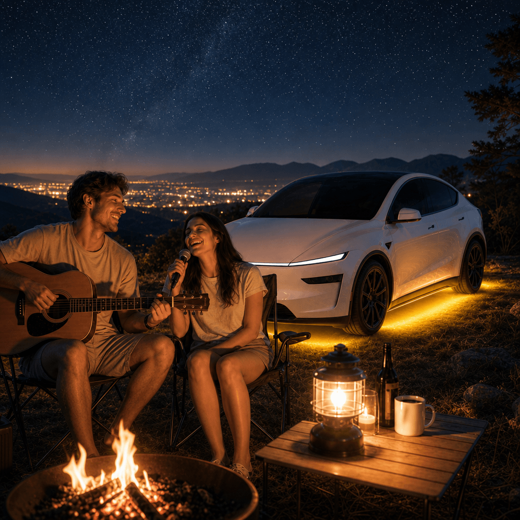 RGB Underglow LED Chassis Ambient Lighting Kit for Model Y Juniper / Model 3 Highland - Tesery Official Store