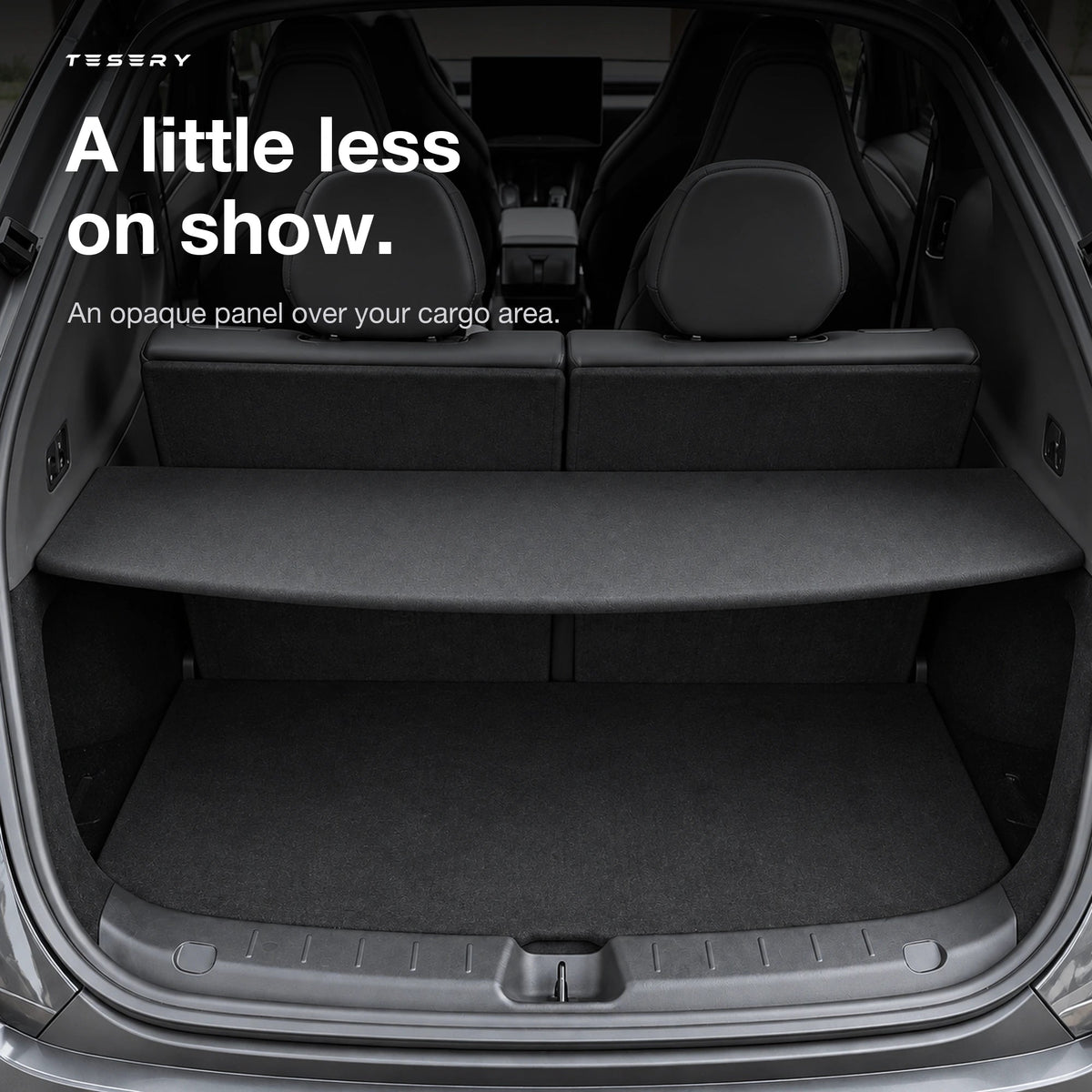 Rigid Trunk Cargo Cover for Tesla Model YL 6-Seater 2026+ - Tesery Official Store