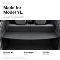 Rigid Trunk Cargo Cover for Tesla Model YL 6-Seater 2026+ - Tesery Official Store