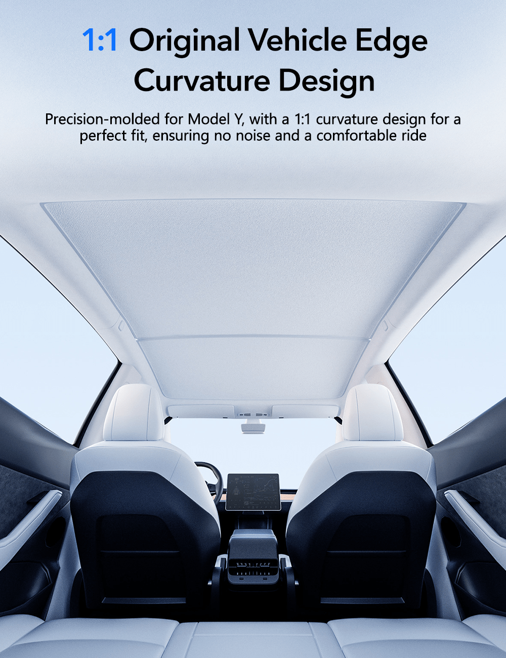 Roof Shade for Tesla Model Y - Tesery Official Store