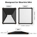 RovEdge R - Foot Armor Case for Starlink Mini | Anti - Drop Protection & IP65 - Tesery Official Store