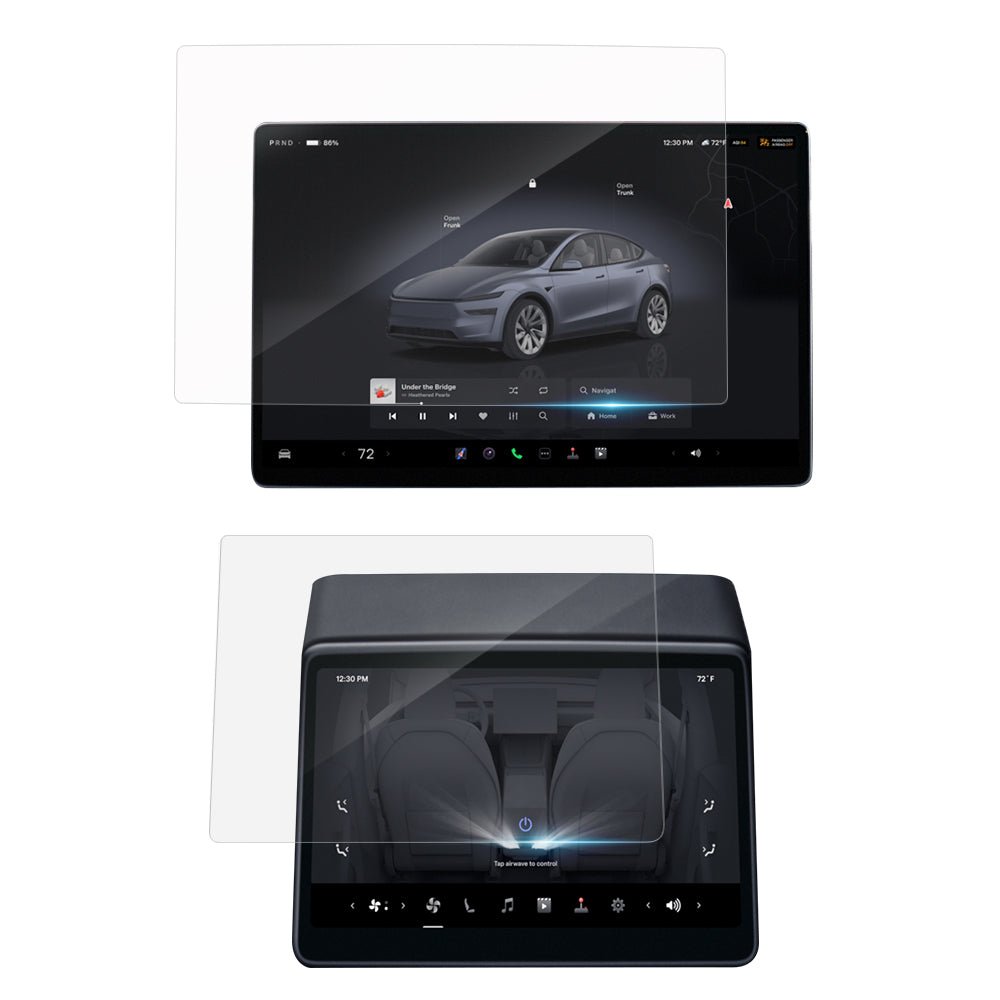 Tesla Model 3 Highland center screen and refreshed cabin