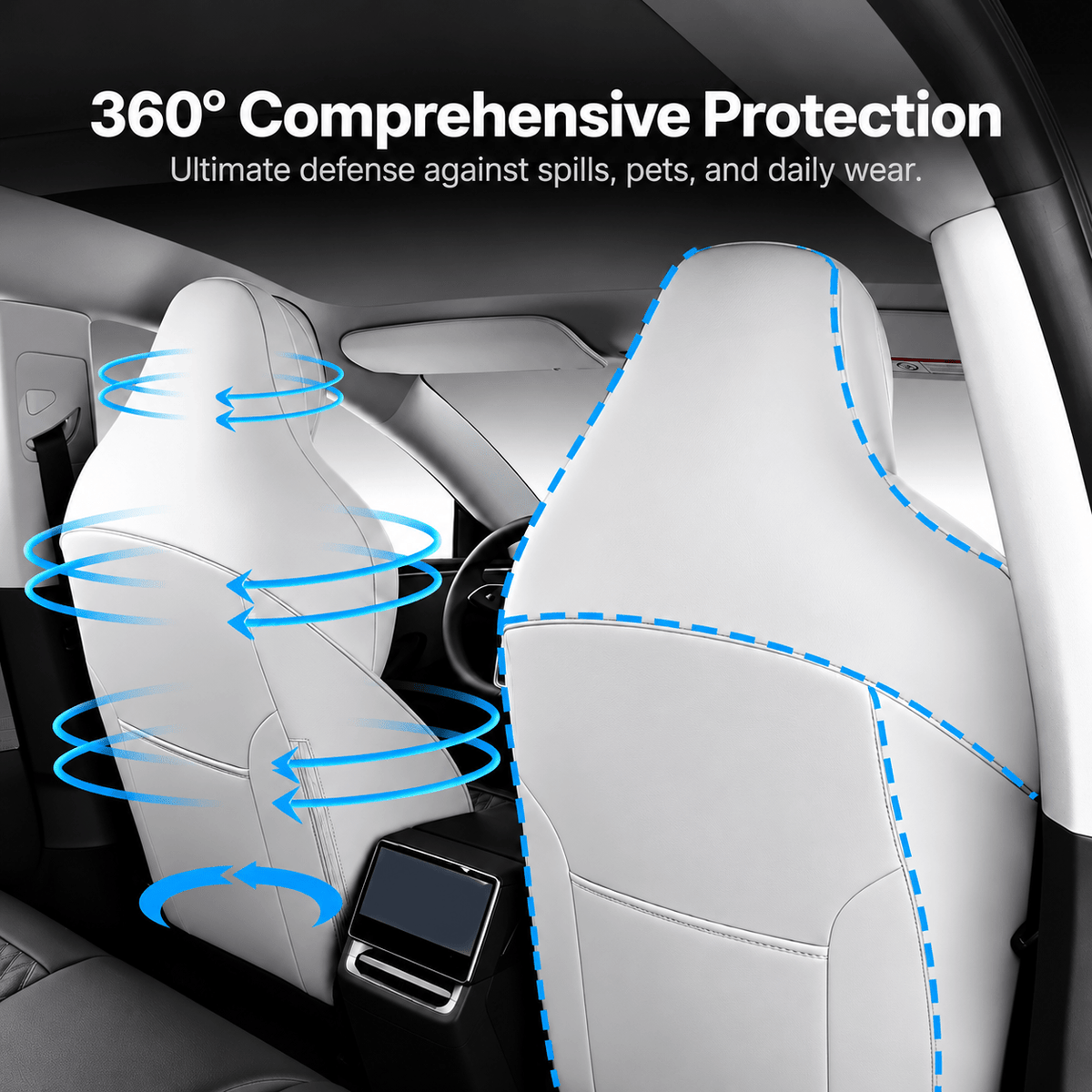 Seat Covers for Model 3 Highland Performance Edition | TESERY - Tesery Official Store