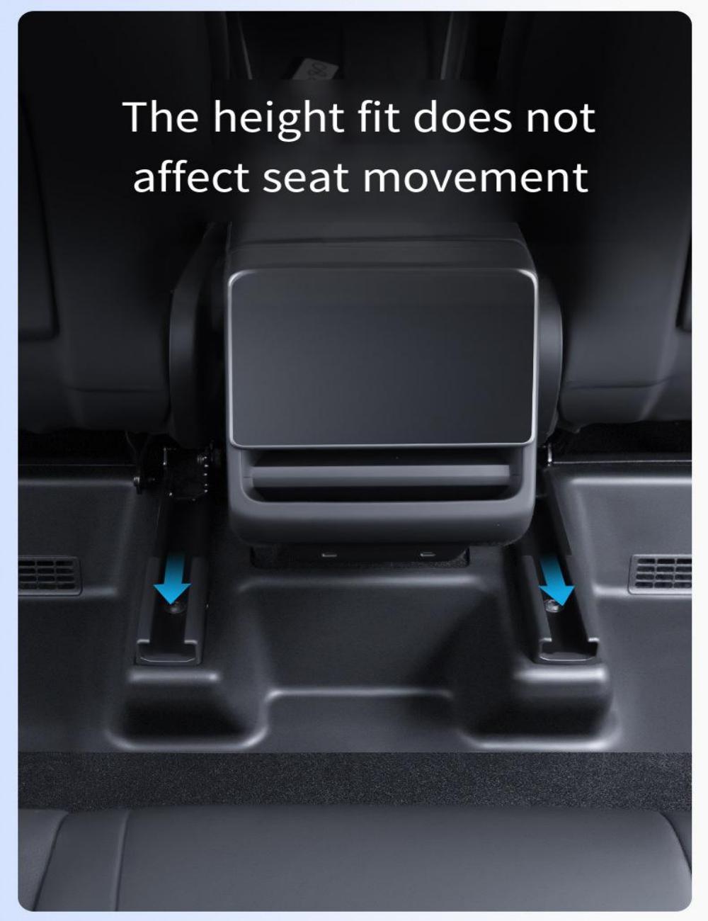 Seat Slide Rail Anti - Kick Guards for Tesla Model Y Juniper (5PCS) - Tesery Official Store