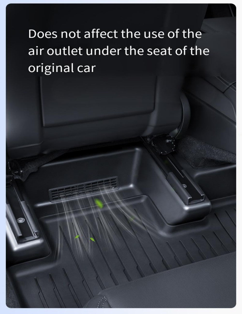 Seat Slide Rail Anti - Kick Guards for Tesla Model Y Juniper (5PCS) - Tesery Official Store