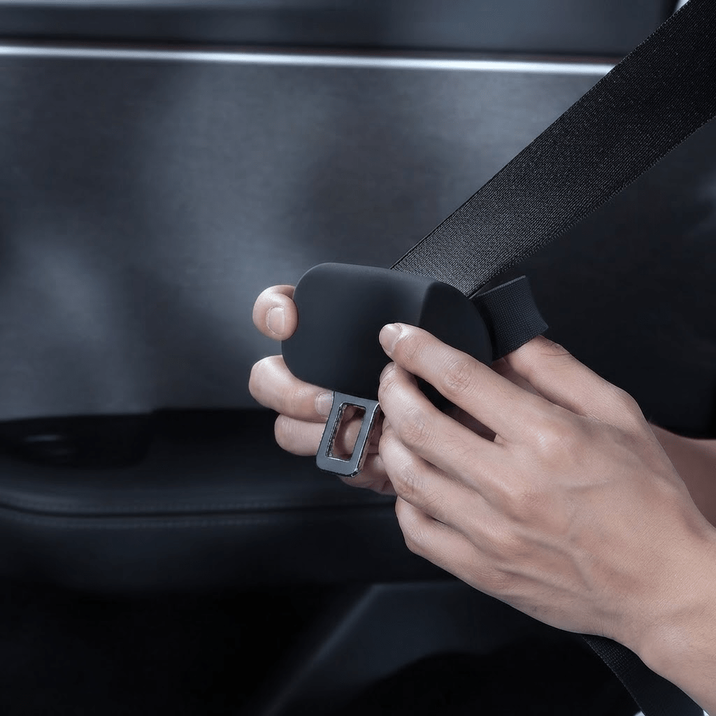 Silence Seat Belt Buckle Cover Set for Model Y Juniper / Model 3 Highland - Tesery Official Store