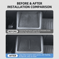 Silicone Center Console Mat for Model Y Standard 2026 – Non - Slip Wireless Charging Pad Cover - Tesery Official Store