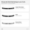 Stainless Steel Trunk Sill Protector for Tesla Model Y 2020–Mar 2025 - Tesery Official Store