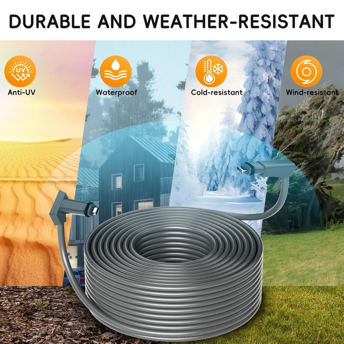 Starlink Gen 2 Ethernet Cable: High - Speed, All - Weather Replacement - Tesery Official Store