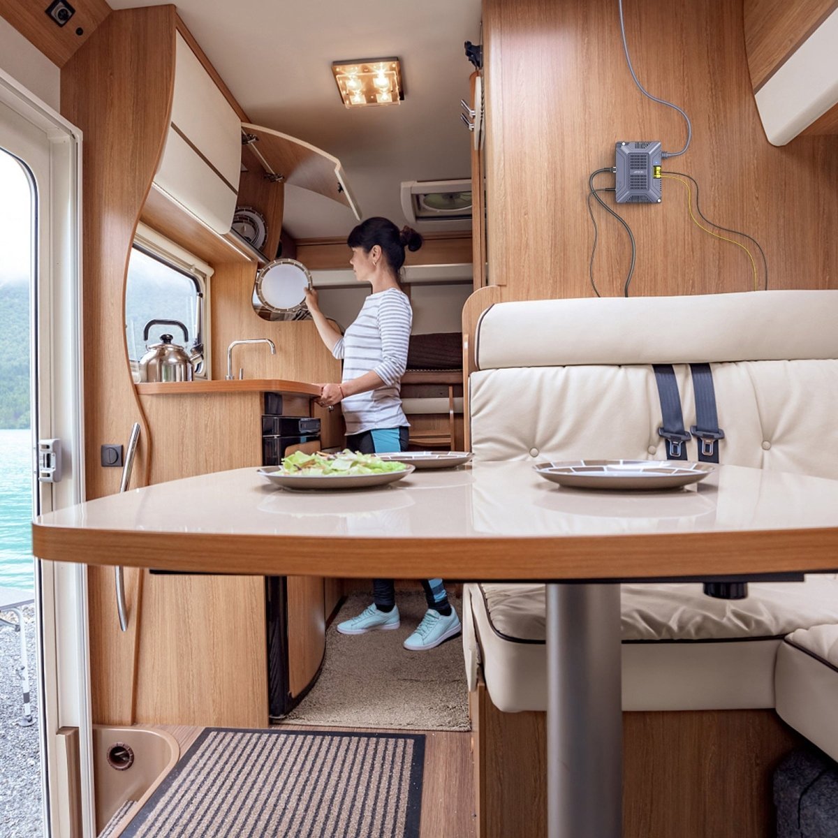 Starlink Gen 3 PoE Injector | 200W 5 - in - 1 Power Adapter with USB - C - Tesery Official Store