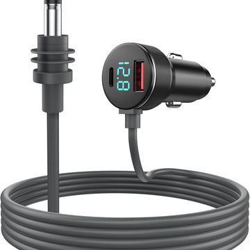 Starlink Mini Car Charger with Digital Display | 100W Type - C Power Cord - Tesery Official Store