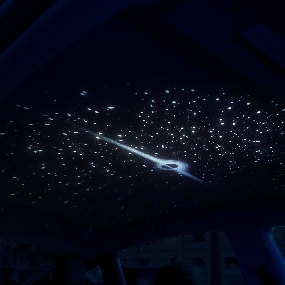 Starry Sky Sunroof Projector Ambient Lighting for Tesla丨 Galaxy Lighting Effect - Tesery Official Store