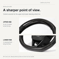 Steering Wheel Trim Covers for Model Y Juniper / Model 3 Highland | Real Dry Carbon Fiber - Tesery Official Store