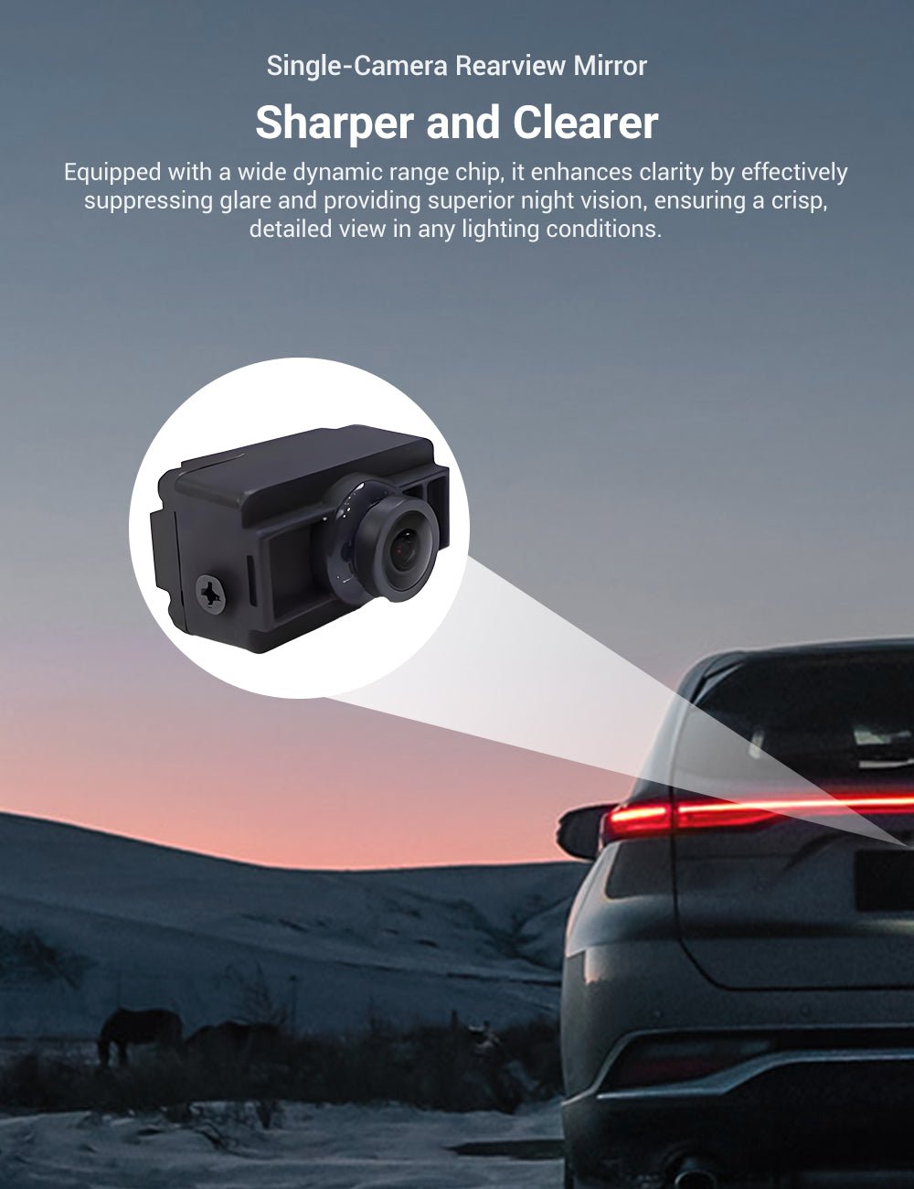 Streaming Rearview Mirror Recorder for Tesla Model 3/Y（HW4.0） - Tesery Official Store