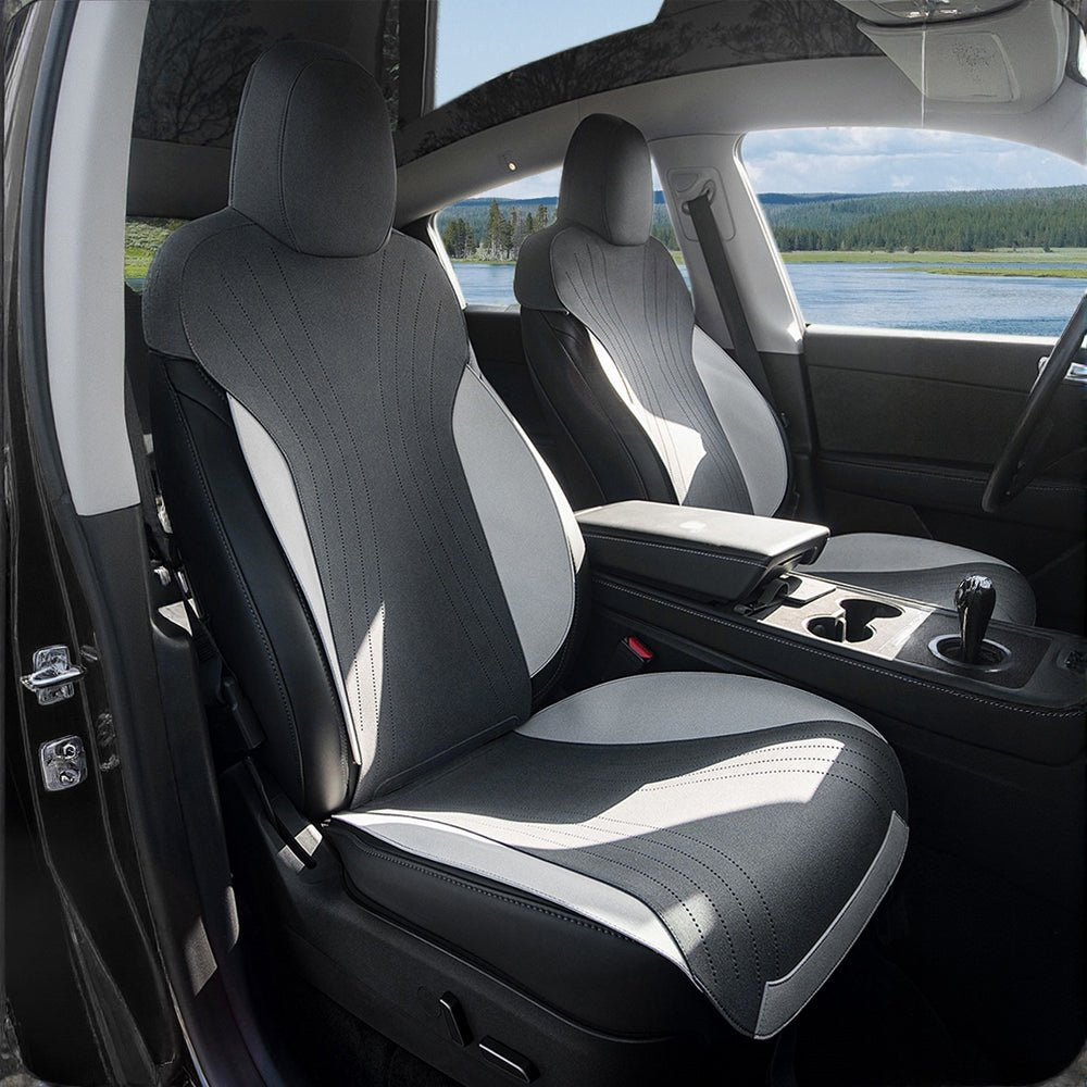 Suede Seat Covers for Tesla Model 3 & Model Y - Tesery Official Store