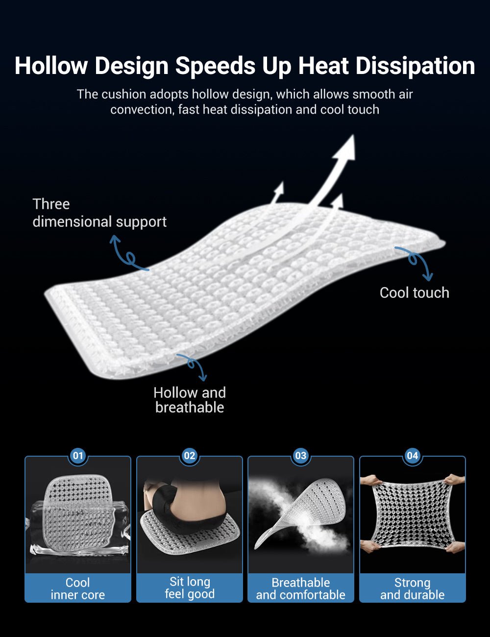 Summer Cooling Seat Covers for Tesla Model 3/Y - Tesery Official Store