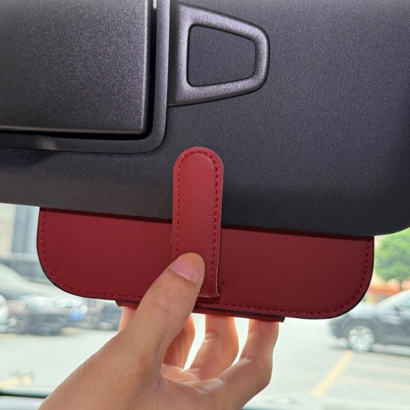 Sun Visor Glasses Case for Tesla - Tesery Official Store