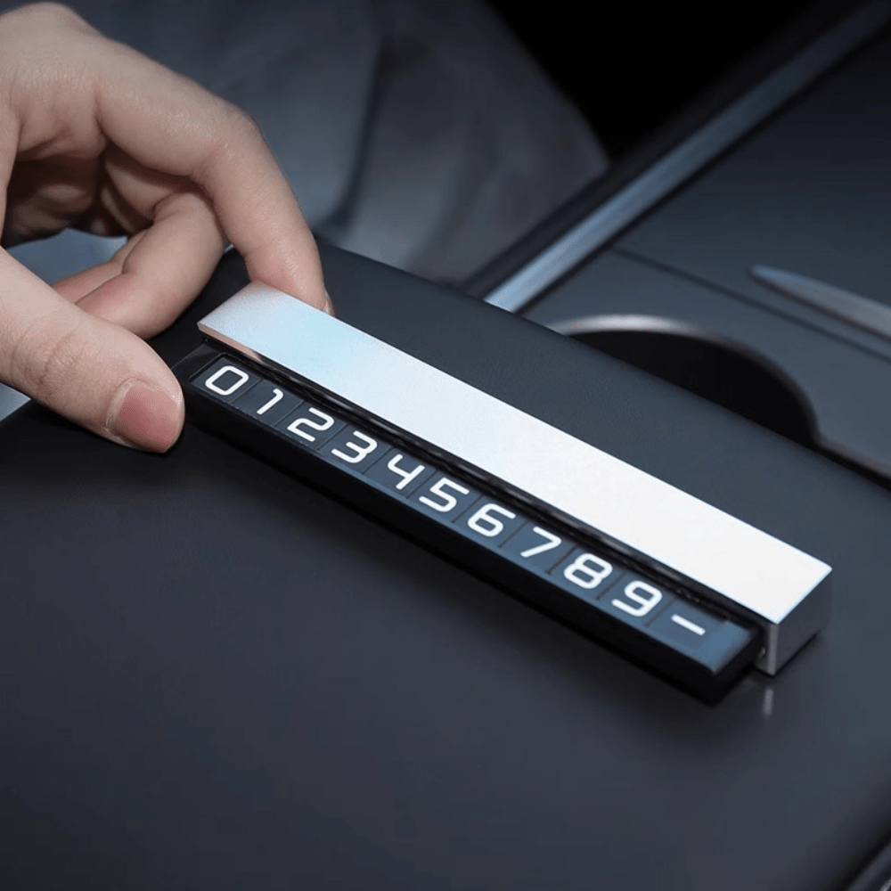 Temporary Parking Phone Display for Tesla Model Y Juniper & Model 3 Highland - Tesery Official Store