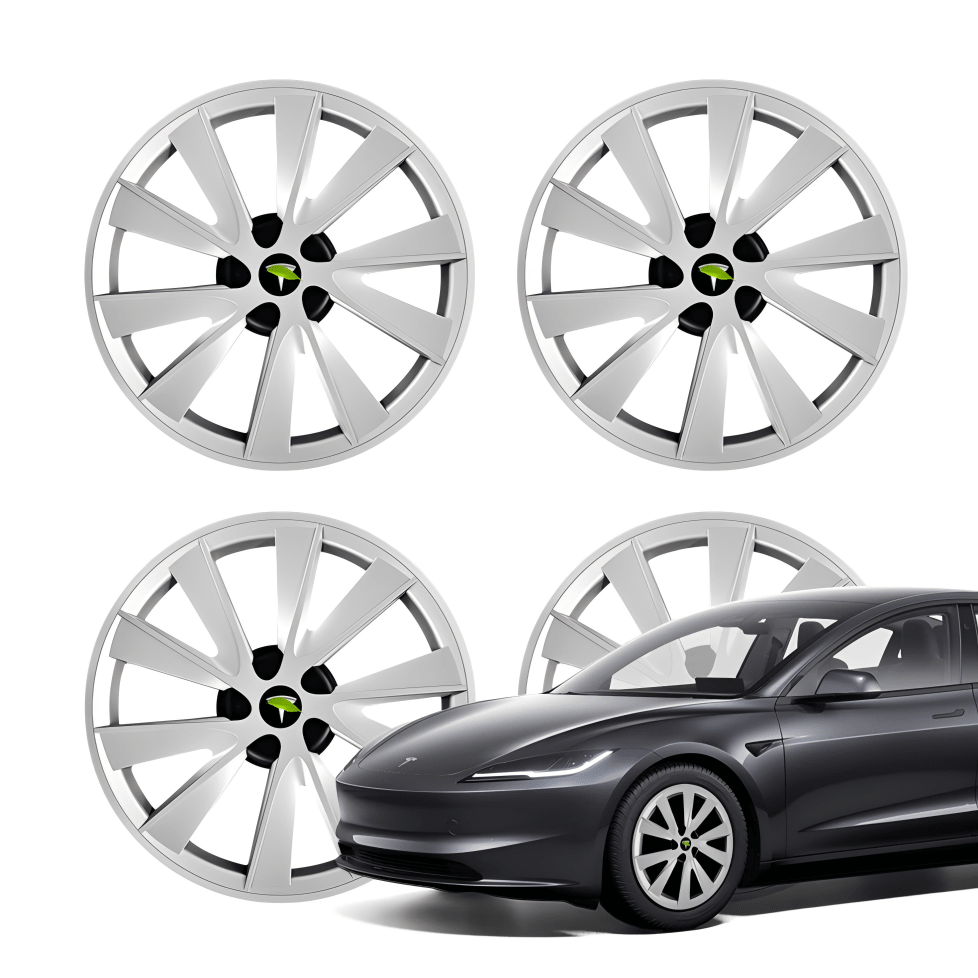 TESERY 18″ Hub Caps For Model 3 (4PCS) - Tesery Official Store