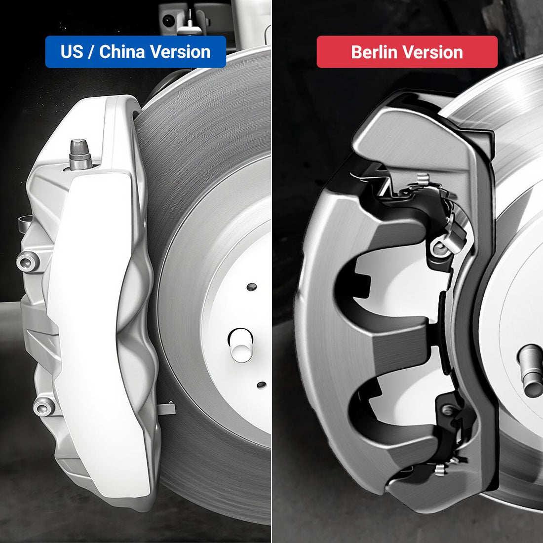 19" /20" Wheel Brake Caliper Cover For Tesla Model Y 2020-2024 - Tesery Official Store