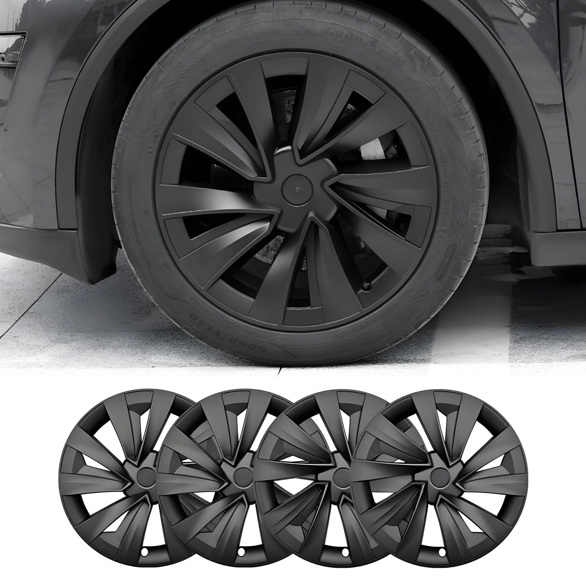 TESERY 19″ Cyclone Wheel Covers for Model Y Juniper (4PCS) - Tesery Official Store