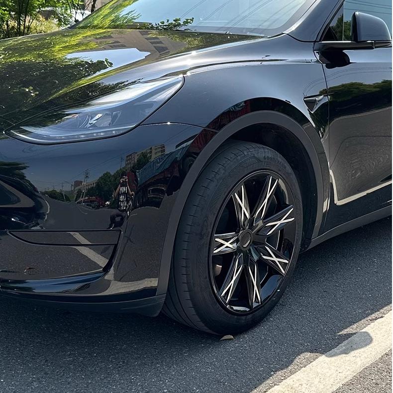 TESERY 19″ Double Star Wheel Cover for Tesla Model Y - Tesery Official Store