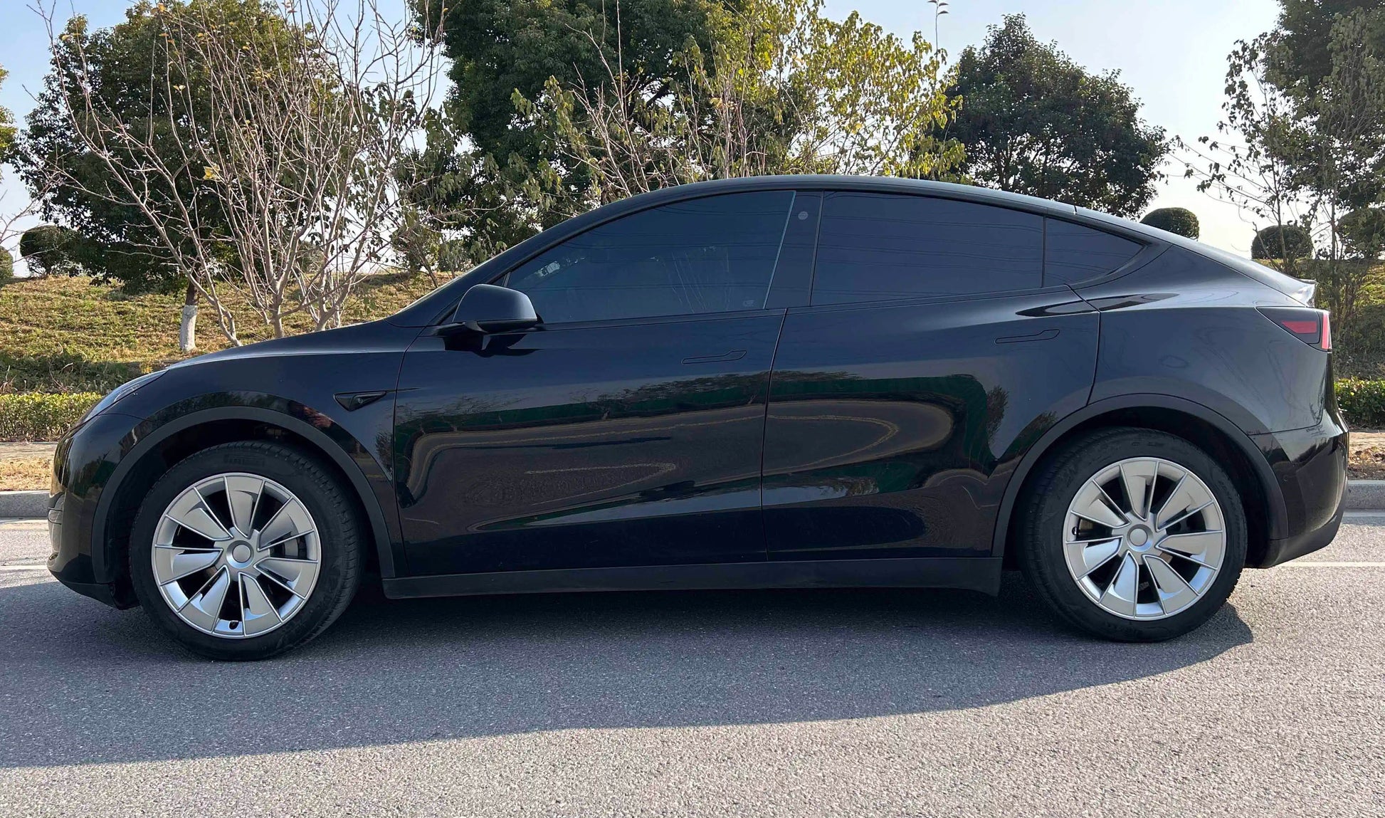 TESERY 19″ Gemini Wheel Hubcap for Tesla Model Y (4PCS) - Tesery Official Store