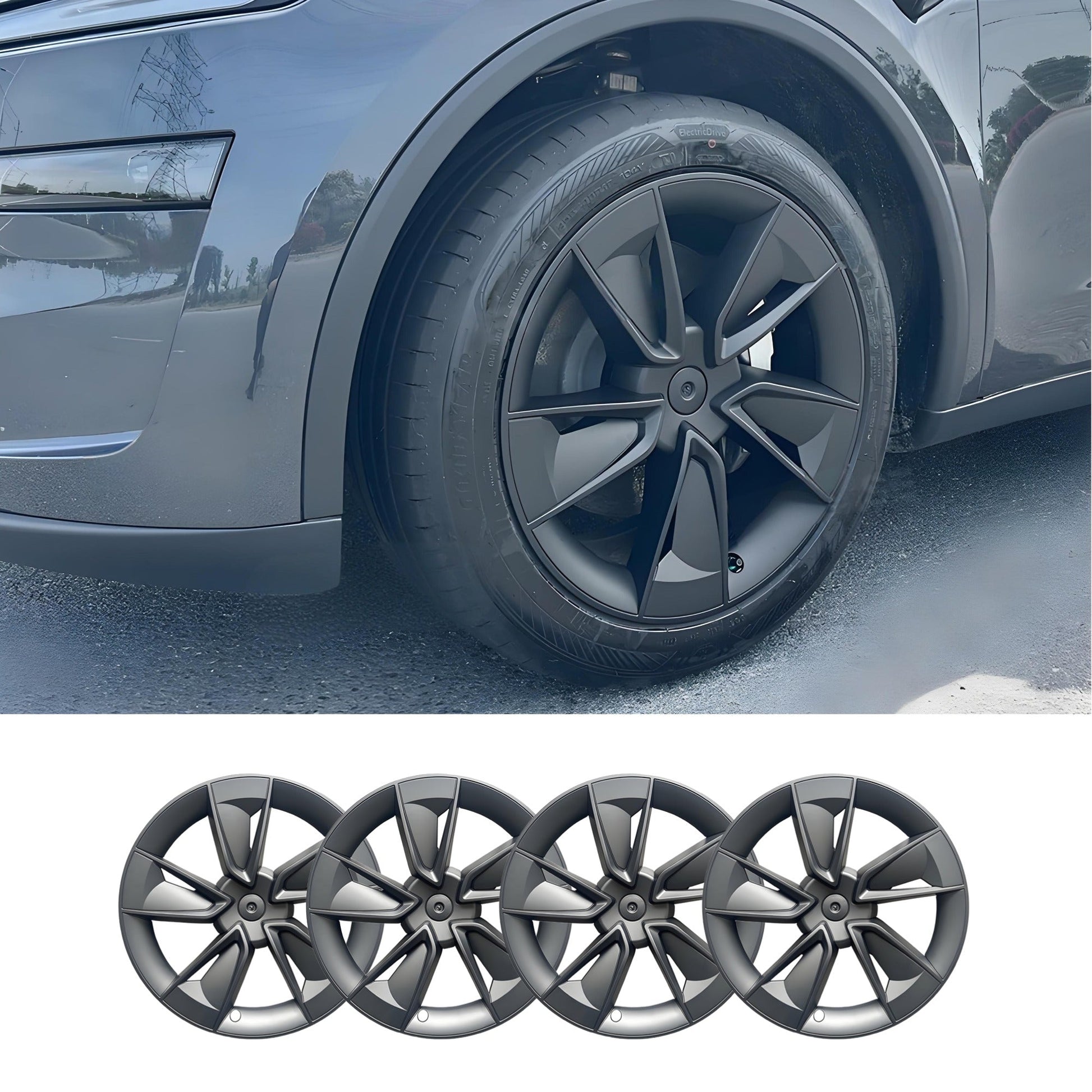 TESERY 19″ Wheel Covers for Tesla Model Y Juniper (4PCS) - Tesery Official Store