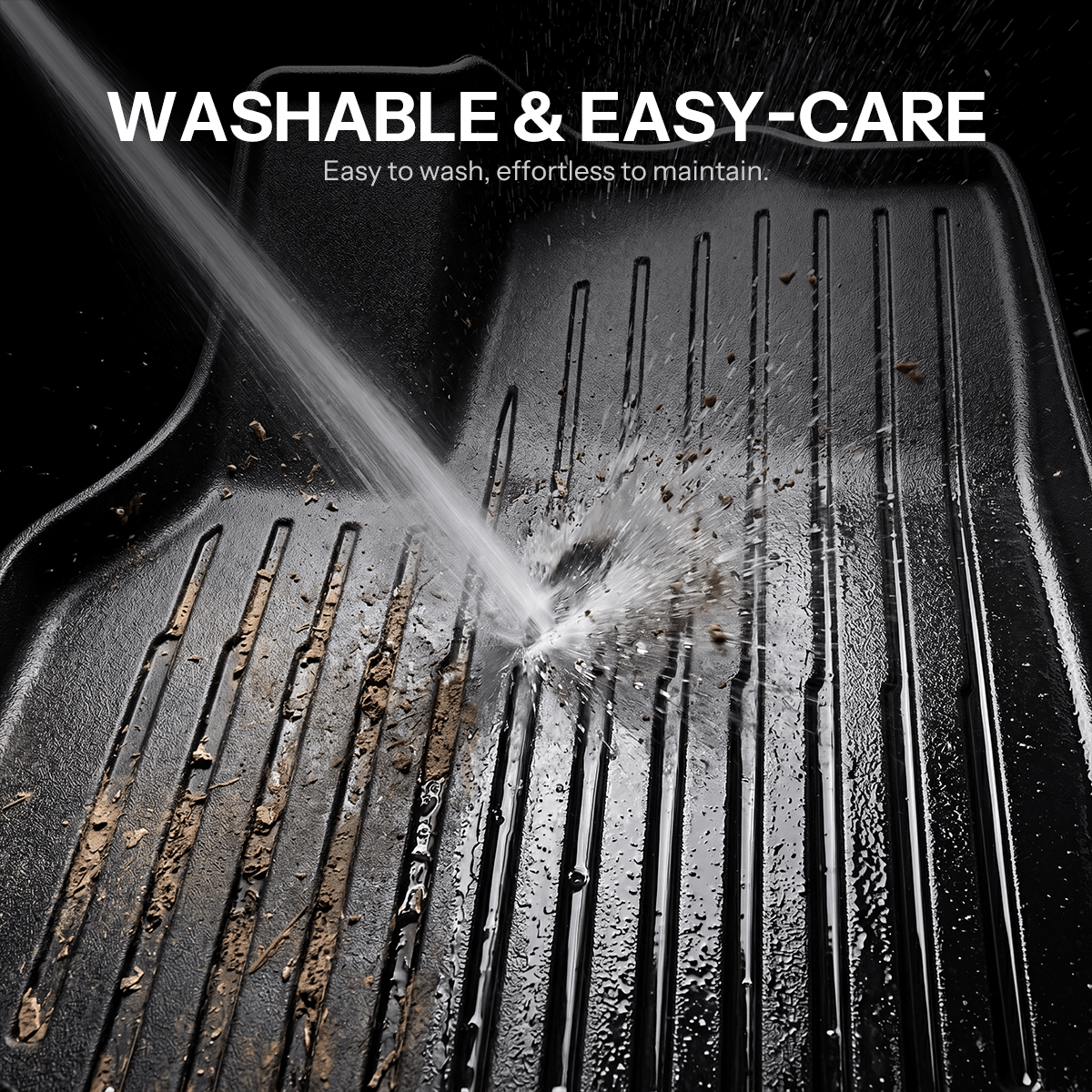 TESERY All-Weather TPE Floor Mats for Model YL 6-Seater 2026+ - Tesery Official Store