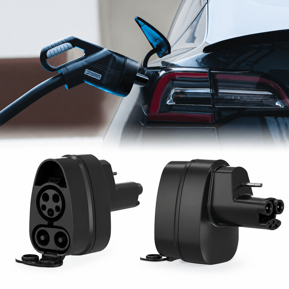 TESERY CCS1 & J1772 2-in-1 Charging Adapter for Tesla - Tesery Official Store