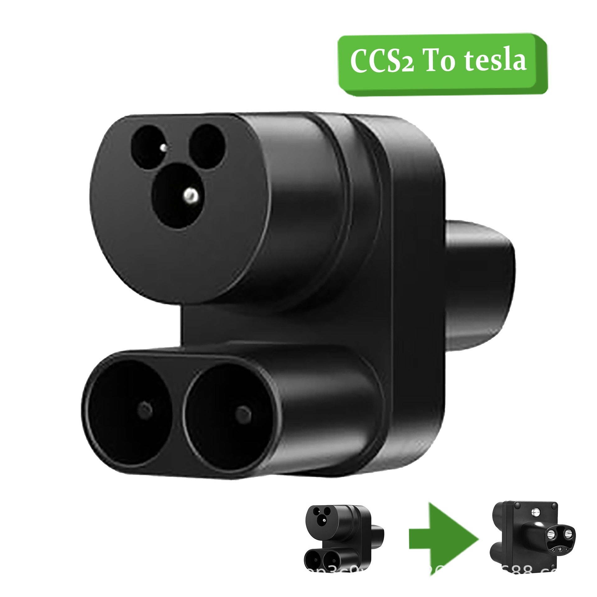 TESERY CCS2 to Tesla charger adapter | 200A | 1000V - Tesery Official Store