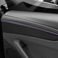 TESERY Dry Carbon Fiber Door Trim Cover for Tesla Model Y Juniper - Tesery Official Store