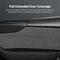 TESERY Dry Carbon Fiber Full Upper Oversized Extended Door Panel Overlays for Model Y Juniper - Tesery Official Store