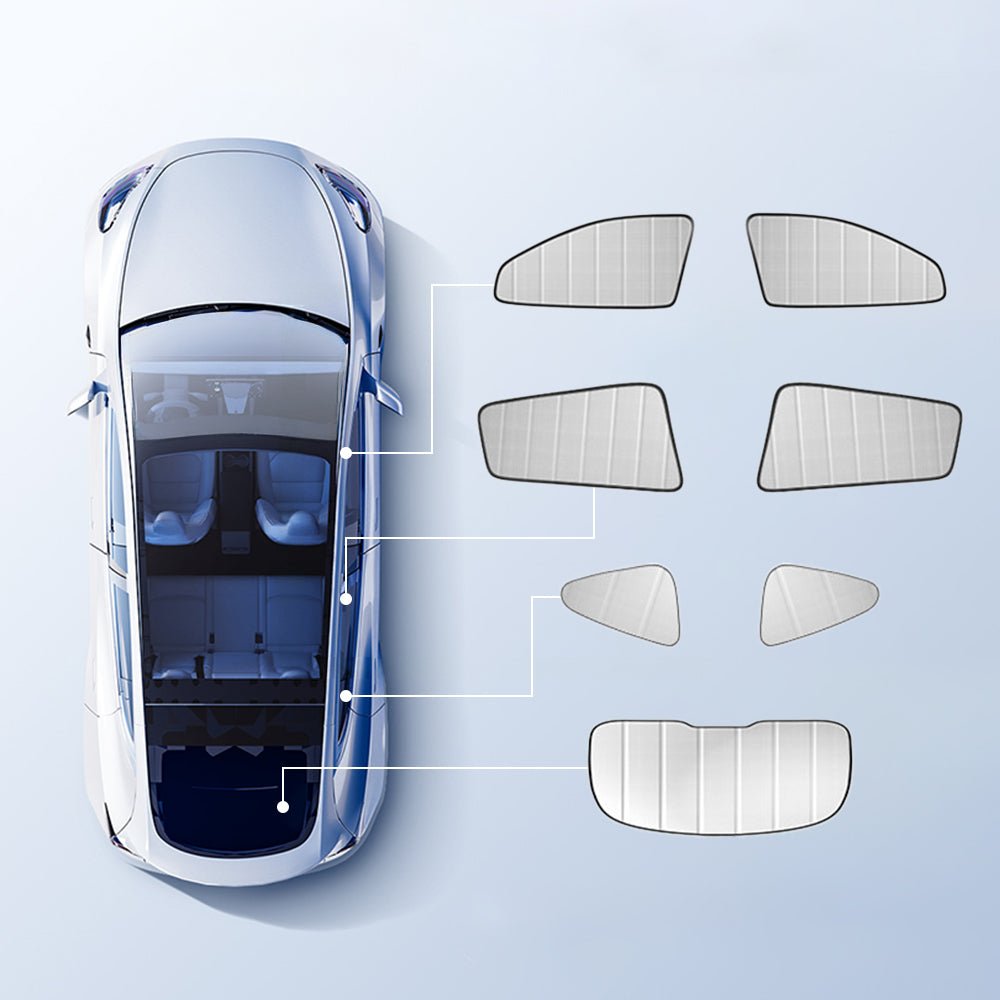 TESERY Foldable Window Shades for Model 3 & Model Y - Tesery Official Store