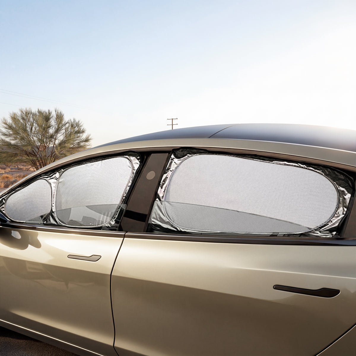 TESERY Full Car Sun Shade Set for Tesla Model YL 2026+ - Tesery Official Store