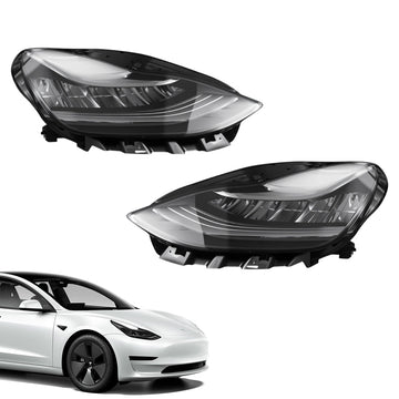 TESERY Full LED Headlight Assembly for Model 3 (2017 - 2020) Left & Right - Tesery Official Store